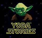 Yoda Stories (USA) Title Screen
